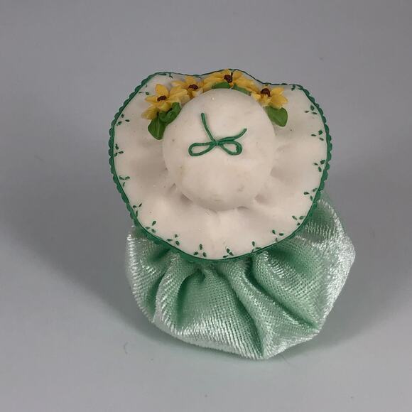 Cherished Teddies Friends Are The Spice Of Life Spring Bonnet 2001 Collectible - Picture 3 of 5